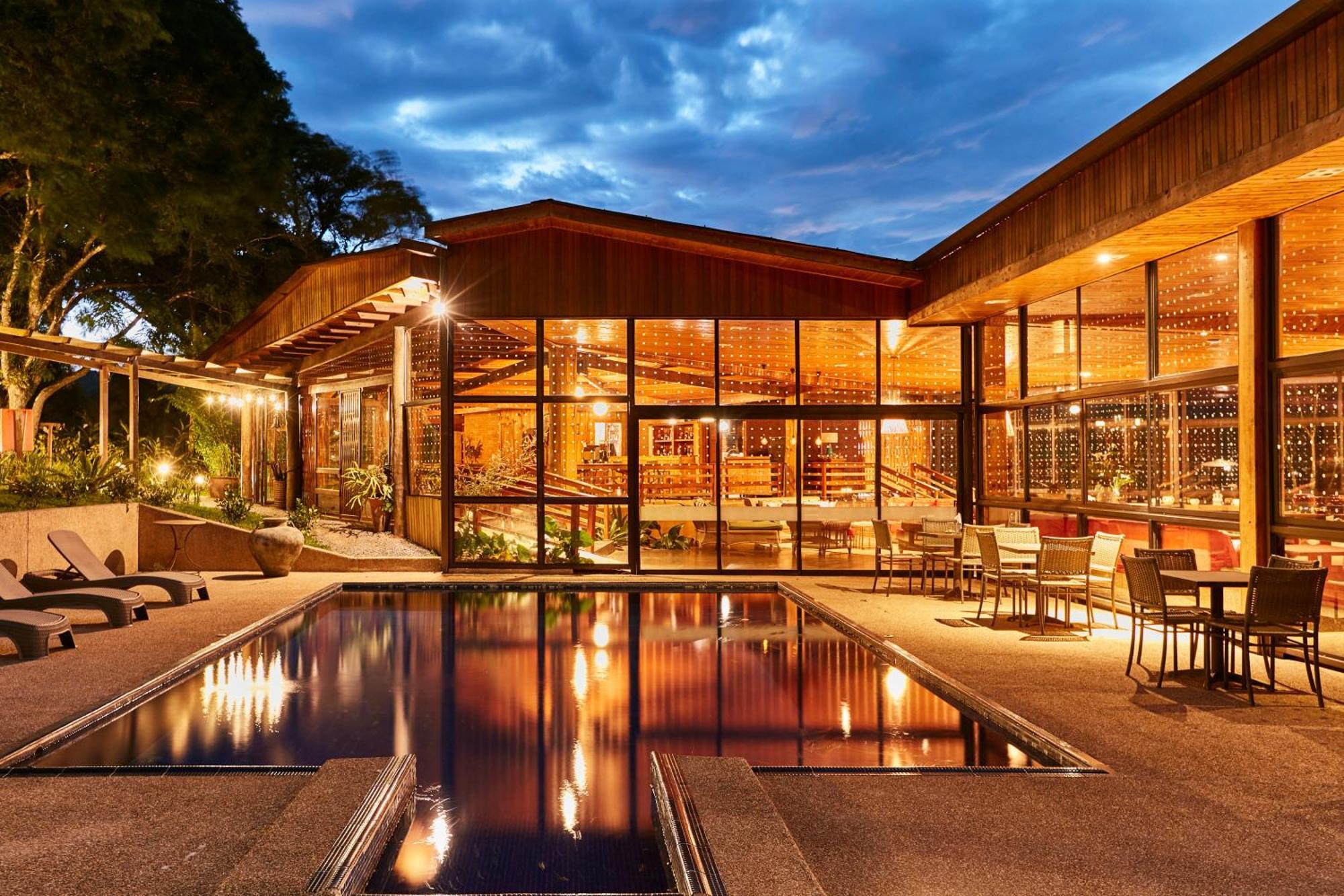 Hotel Fazenda Morros Verdes Ecolodge อีบิวนา ภายนอก รูปภาพ