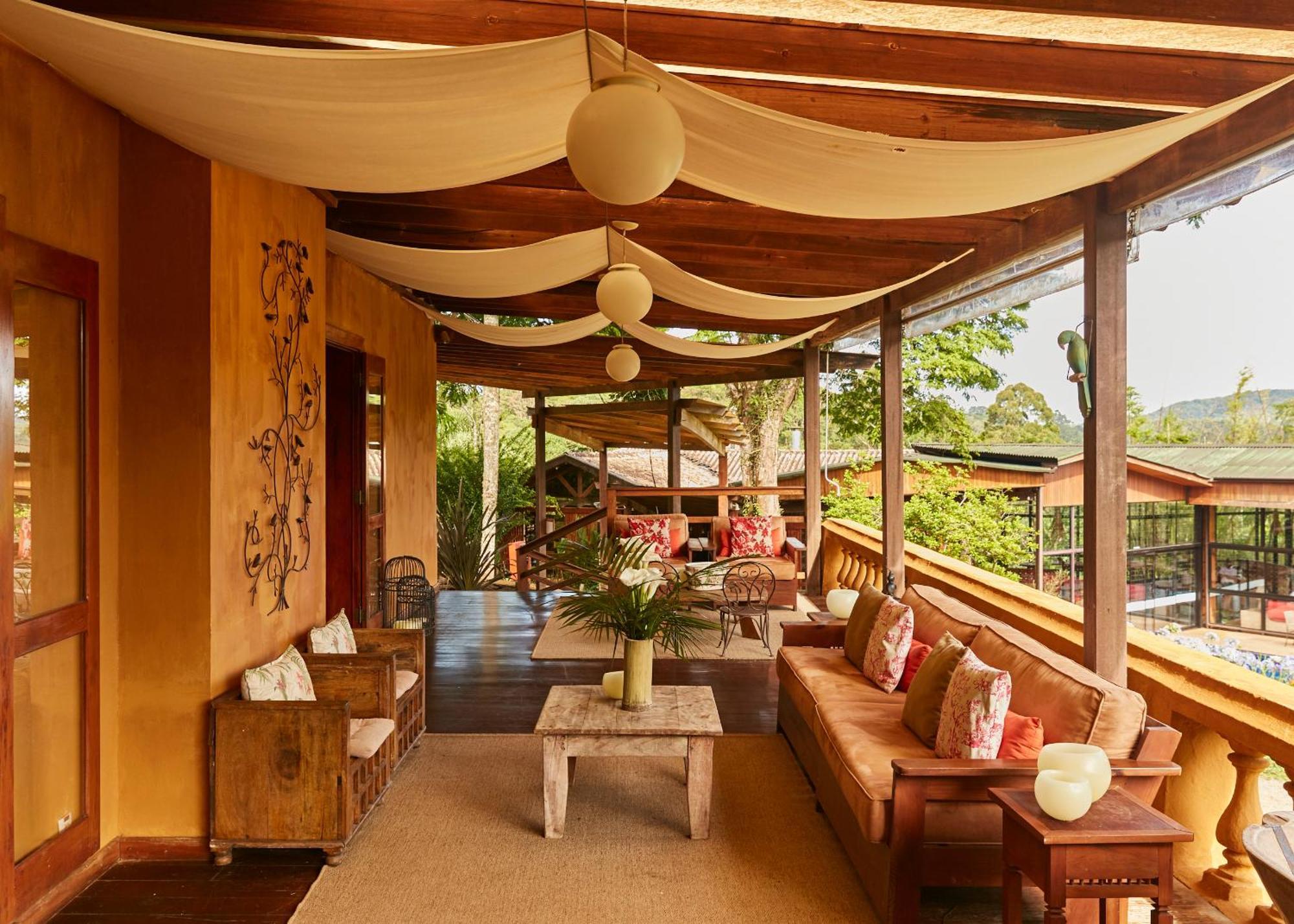Hotel Fazenda Morros Verdes Ecolodge อีบิวนา ภายนอก รูปภาพ