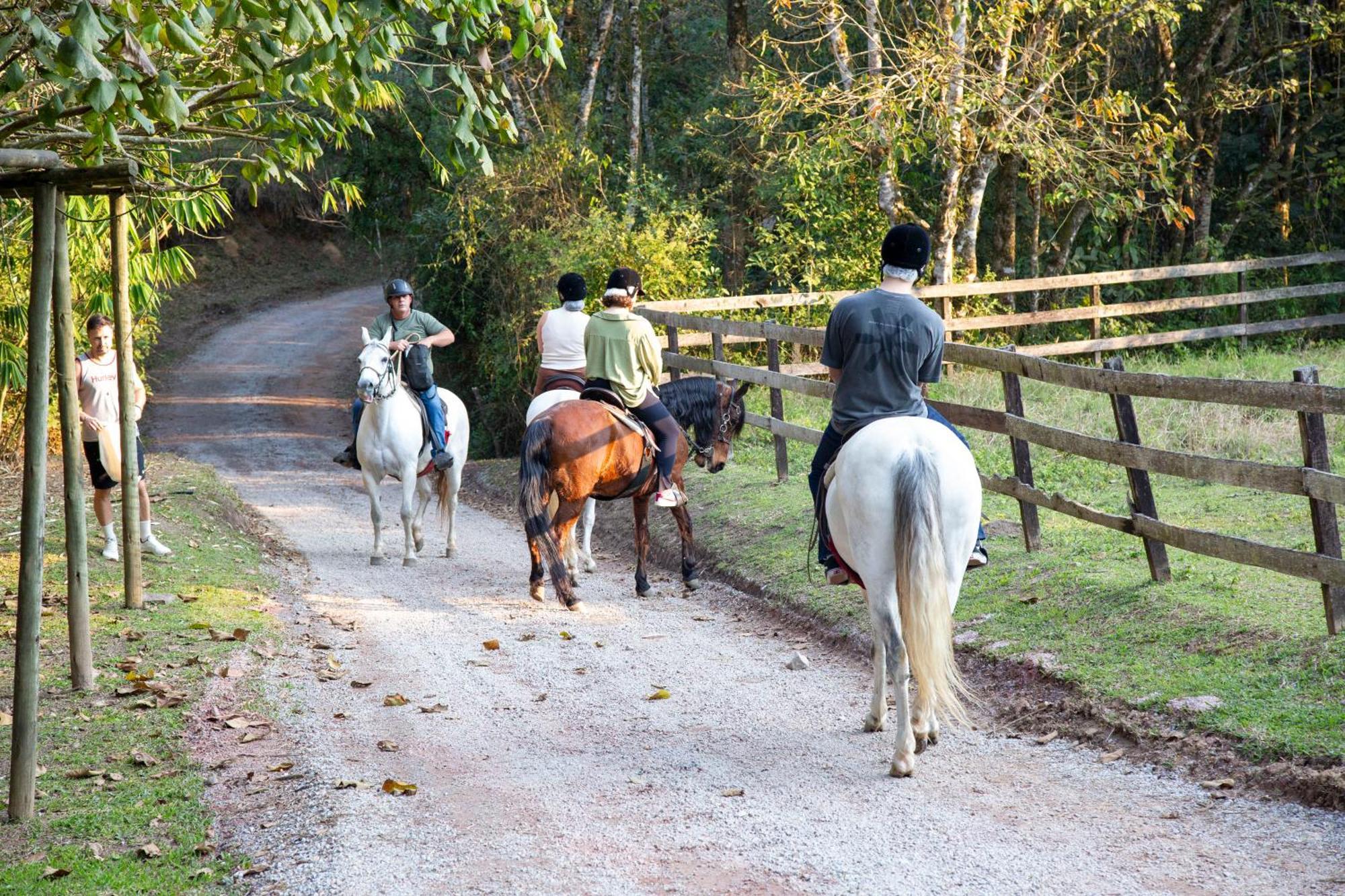 Hotel Fazenda Morros Verdes Ecolodge อีบิวนา ภายนอก รูปภาพ